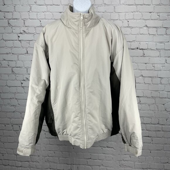 Redhead Beige Insulated Zipped High Collared Outdoors Coat Pockets Size 3XL - Picture 1 of 11